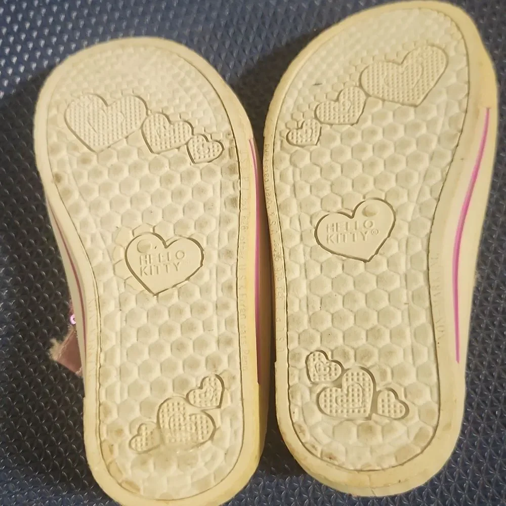 Hello Kitty Pink Glitter Kids Shoes 5